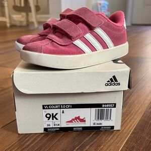 Adidas Kids VL Court 3.0 CF I Pink Shoes